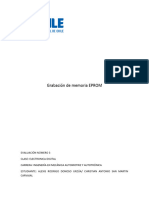 Informe de Gravacion EPROM