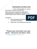 Discurso Autobiográfico de Steve Jobs