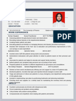 Simple Resume For Nurse-WPS Office