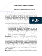 Fiche de Questions Possibles en Procédure Pénale - 230106 - 191430