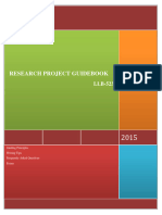 15 Research Project GuideBook of BUIC 16052024 091549am