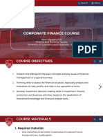 CF1 Lec1 Introduction To Corporate Finance