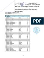 Liste Des Examens s6 Session 2 DT Ar Et FR Faculte Agdal Pe 2023-2024 Affichage