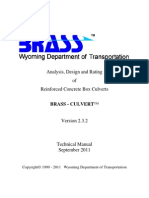 BrassCulvert-2 3 2-TechnicalManual