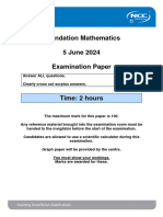 FDM Exam Summer 2024 QP (20386)