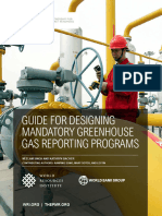 Guide For Designing Mandatory Greenhouse Gas Reporting Programs