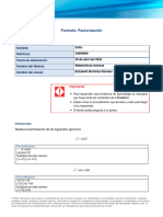 Formato Factorización