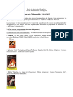 Bibliographie 2024-2025