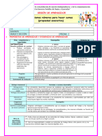 U4 S4 Sesion D4 Mat Asociamos Numeros para Hacer Sumas Propiedad Asociativa