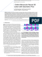 GP-Recon Online Monocular Neural 3D Reconstruction With Geometric Prior