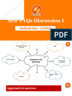 MSP PYQs Polity 2 - Discussion 1