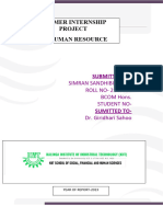 SIP REPORT-Simran Sandhibigraha