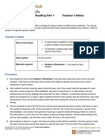 Skills For Life Level 2 From 2015 Reading Part 1 Document