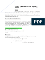 Cost of Debenture & Equity (With Numerical - Corporate Finance)