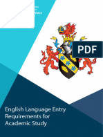 Uwtsd English Language Policy January 2023