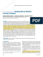 Fraud Detection in Banking Data by Machine Learning Techniques