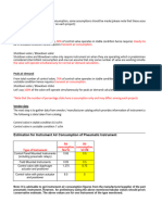 Instrument Air Consumption Calcualtion