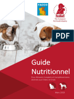 Facco Guide Nutritionnel Fediaf Aliments Complets Chiens Chats