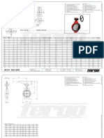 La Fiche Technique de Vanne Papillon AK210