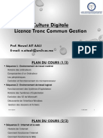 Cours Culture Digitale (Tronc Commun Gestion)