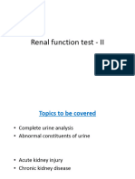 Renal Function Tests 2-25459