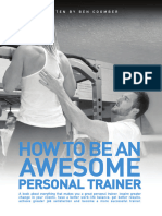 How To Be An Awesome Personal Trainer Ben Coomber