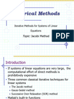 Gauss Seidel Method