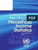 Canberra Group Handbook On Household Income Statistics