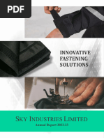 SKY Industries Ltd. Annual Report 2022 2023