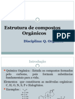 Estrutura de Comp. Organicos