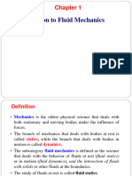 Introduction To Fluid Mechanics