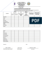 BS Form 1