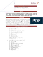 Análise de Mercados Consumidores