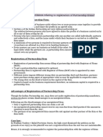 Registration of Partnership Firms