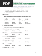 Tiếng Anh 6 Friends Plus - Unit 7 - Test 4