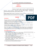 Module-3, Corrosion and E-Waste Study Materials 2022-23 New