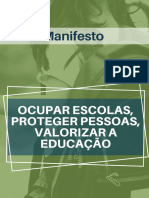 Manifesto - Ocupar Escolas Proteger Pessoas Recriar A Educacao - 2 1