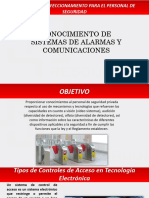 Conocimiento de Sistemas de Alarmas y Comunicaciones - Sucamec