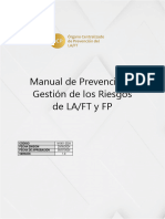 Manual de Prevención y Gestión de Los Riesgos de LAFT y FP