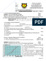 Eval - 4ème - N°1 - Trimestre 1 - 2021 - 2022