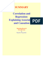 Summary - Regression Analysis