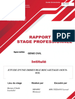 Rapport de Projet de Fin D'etude 5ème Année Génie Civil