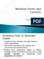 Windows Forms and Controls