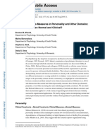 What Distinguishes Normal and Clinical Wiernek Et Al., 2019