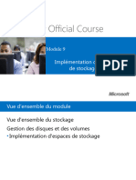 Microsoft Official Course: Implémentation D'un Système de Stockage Local