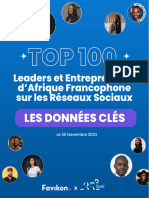 Top 100 Influenceurs Afrique