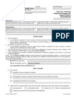 Form 13.1 - (Presentation Sample Empty) Financial Statement (Property and Support Claims)