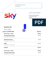 Katie-Sky Mobile Bill