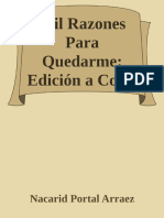 Mil Razones para Quedarme - Nacarid Portal Arráez