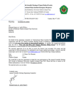 Invitation Letter Speaker - Dr. Ardi (Indonesia)